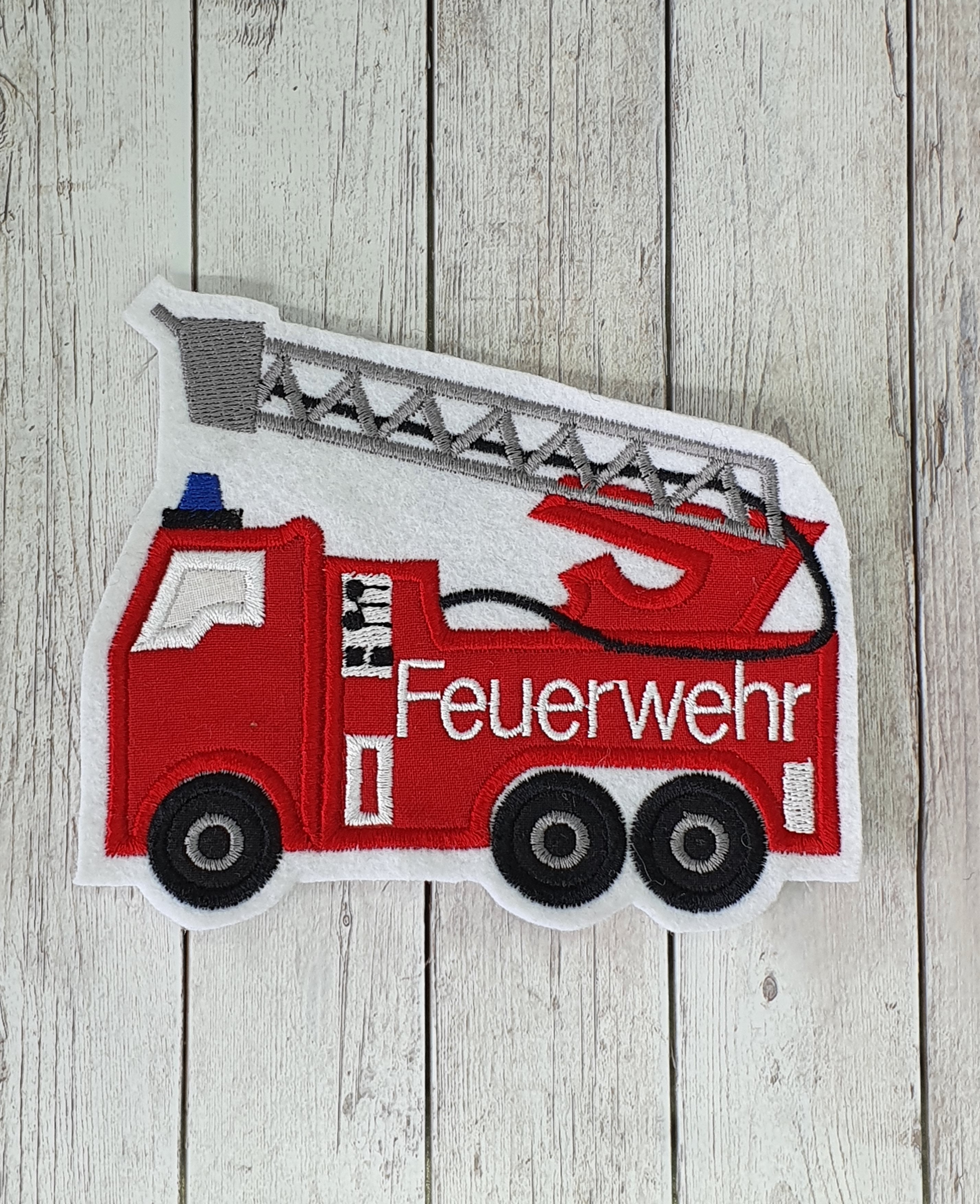 Applikation Feuerwehrauto